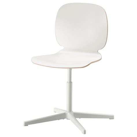 Ikea Svenbertil White Balsberget White Swivel Chair White Swivel