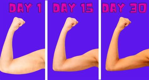 30 Day Workout Challenge To Lose Arm Fat