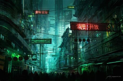 Futuristic Cityscape Cyberpunk Hd Wallpapers Desktop And Mobile