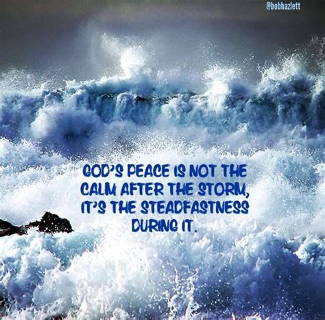 Gods Peace Steadfastness During Storms