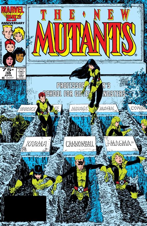 New Mutants Vol 1 38 Marvel Database Fandom Powered By Wikia