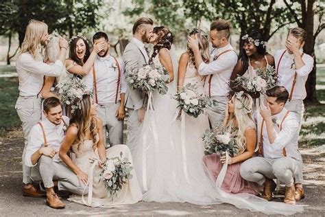 20 Must Have Wedding Photo Ideas With Bridesmaids And Groomsmen My