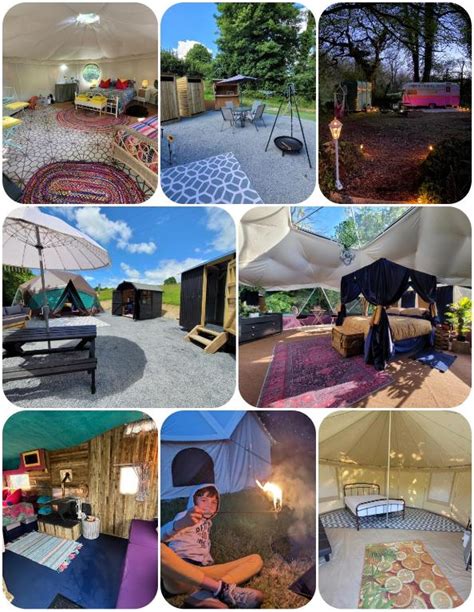Hideaway Escapes Glamping Luxury Geodesic Dome Or Yurt Caravan Or Rental Tents Something