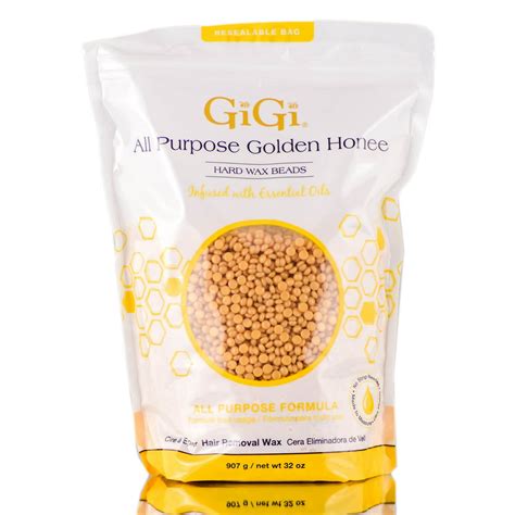 Gigi All Purpose Golden Honee Hard Wax Beads 32 Oz