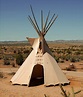 Photo 1.5, “Plains Indian Tepee,” is a contemporary color photograph of ...