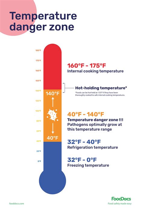 Temperature Danger Zone Download Free Poster