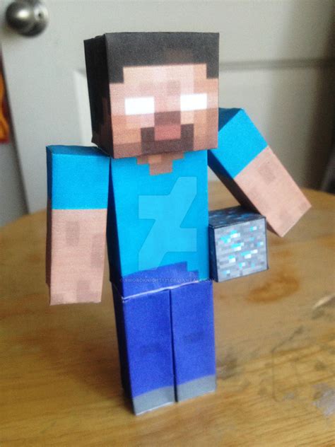 13new Minecraft Papercraft Herobrine Red Eyes Selkietwins Images And
