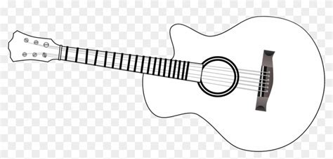 Guitar Black And White Clipart Clip Art Library