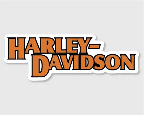 Harley Davidson Motorcycles Vinyl Decal 7 Vinyl Sticker Etsy