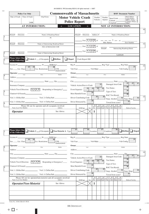 Crash Report Overlays Mass Crash Report Manual