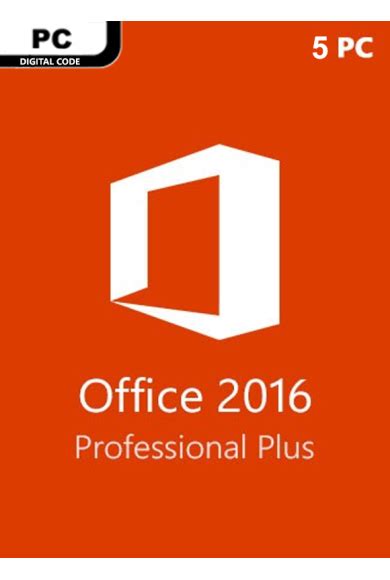 Buy Microsoft Office Professional Plus 2016 1key For 5pc Cheap Cd Key