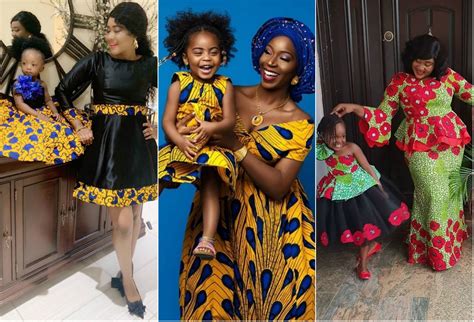 Flossy Ankara Styles For Mom And Daughter Afrocosmopolitan