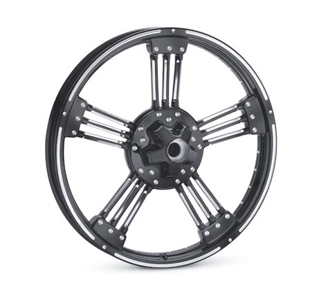 43300051 Magnum 5 Custom Wheel 21 Front Cut Back Gloss Black At