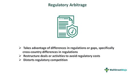 Regulatory Arbitrage Meaning Explained Examples