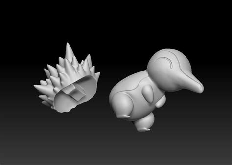 Pokemon Cyndaquil Quilava Typhlosion 3d Model 3d Printable Cgtrader