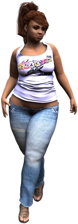 Plus Size Girl Woman Sensual Sexy Lady Seductive Girl Clipart Large Size Png Image