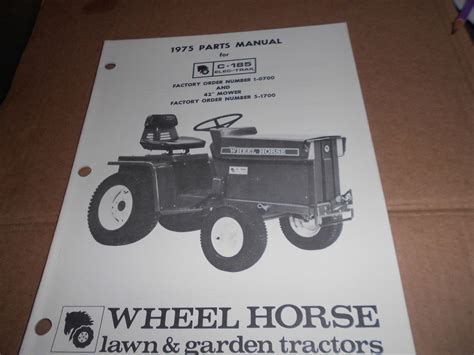 Wheel Horse C 185 Lawn Tractor Wheel Horse Lawn Tractors Wheel Horse