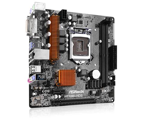 Asrock H110m Hds Motherboard Specifications On Motherboarddb