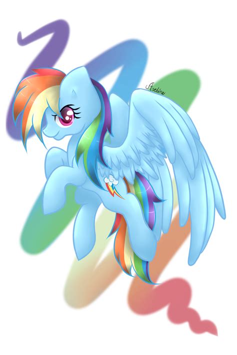 The Colorful Pegasus By Avelineh On Deviantart