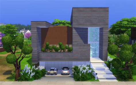 The Ultra Modern Home By Alexiasi At Mod The Sims Sims 4 Updates