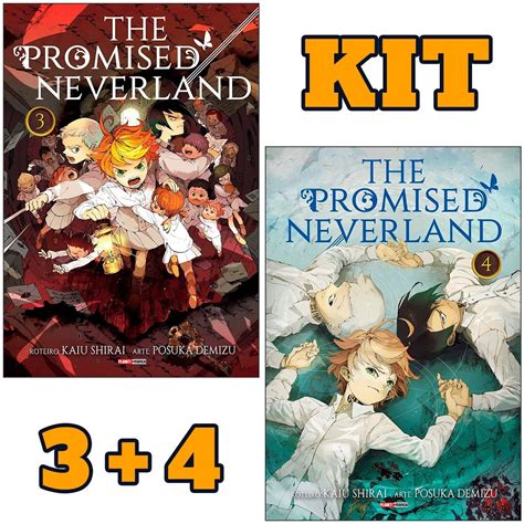 The Promised Neverland 3 4 Mangá Kit Panini Star Comics