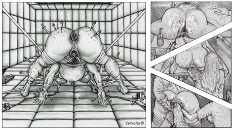 Clinic Torture Sketches Version By Cervolex Hentai Foundry