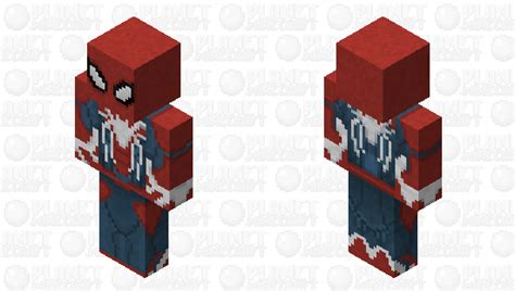 Spider Man Ps4 Advanced Suit Minecraft Skin