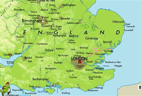 Map England Essex