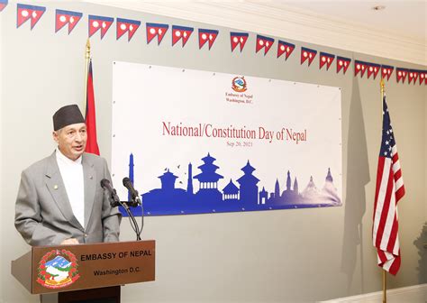 Constitution Day And National Day Of Nepal Celebrated Embassy Of Nepal Washington Dc Usa