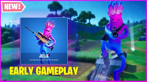 New Jellie Leaked Skin Gameplay Fortnite Youtube