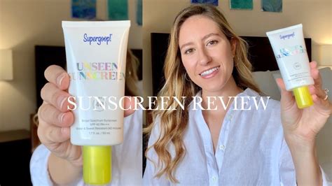 Supergoop Unseen Sunscreen Spf 40 Review Youtube