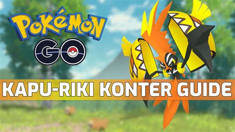 Pokémon Go Kapu Riki Besiegen Konter Guide Mit Den 20 Besten Angreifern