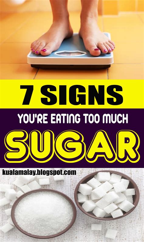7 Signs Youre Eating Too Much Sugar Health And Wellness