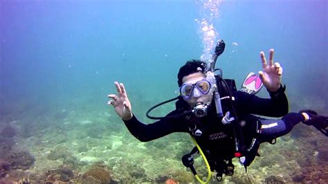 Krabi Phi Phi Island Scuba Diving Feb 2016 Youtube