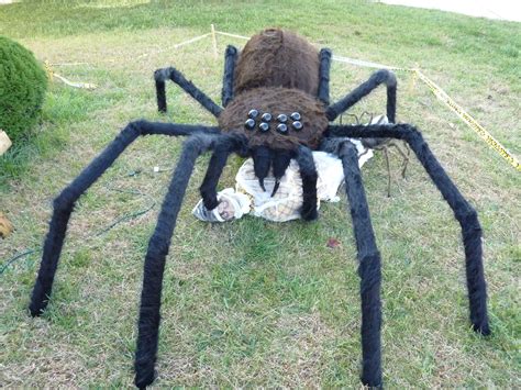Homemade Giant 10 Spider Prop Made In 2010 Halloween Spider