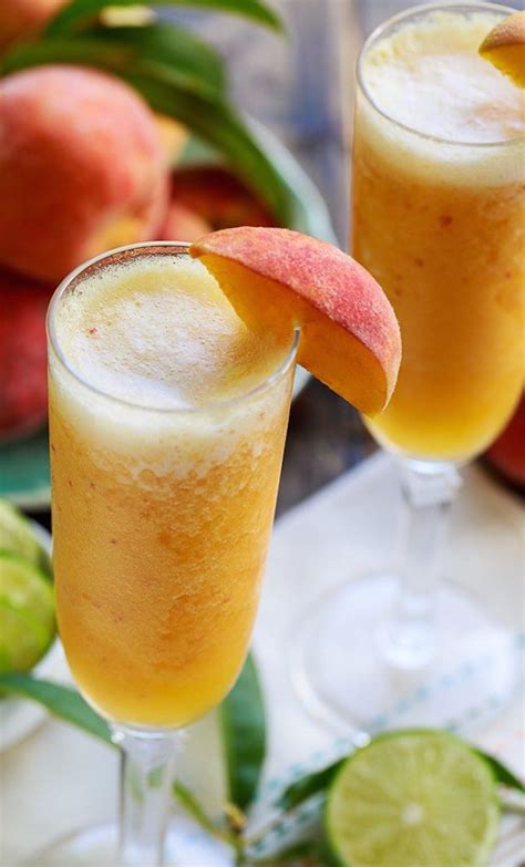 Peach Bellini 10 Summer Mocktail Recipes Summer Mocktails Summer