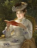 Home Living: Women Reading in 19th Century Realist Paintings
