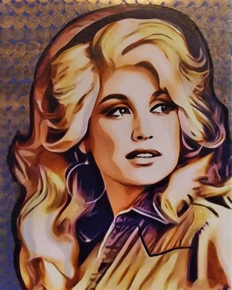 Jolene A Portrait Of Dolly Parton Painting By Lesley Daunt Fine Art America