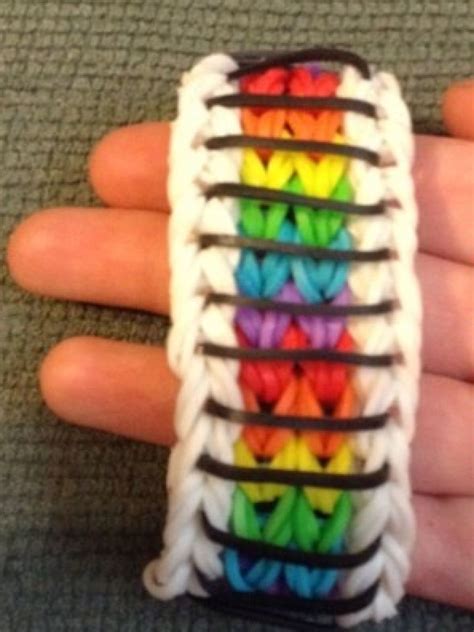 This Is A Cool Rainbow Loom Bracelet 4 U Wonder Loom Rainbow Loom