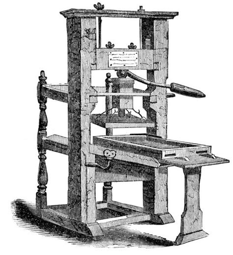 What Did A Printing Press Cost In The 1400s Quora