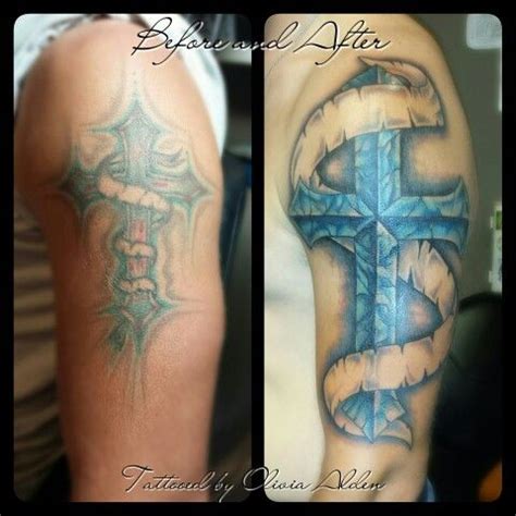 Cross tattoos are a good choice for women who want to get a tattoo. 243 best images about Tattoos By Olivia Alden on Pinterest ...