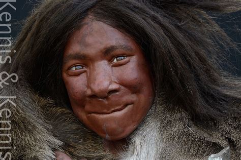 Reconstruction Of Neanderthal Child Wales Made By Adrie And Alfons