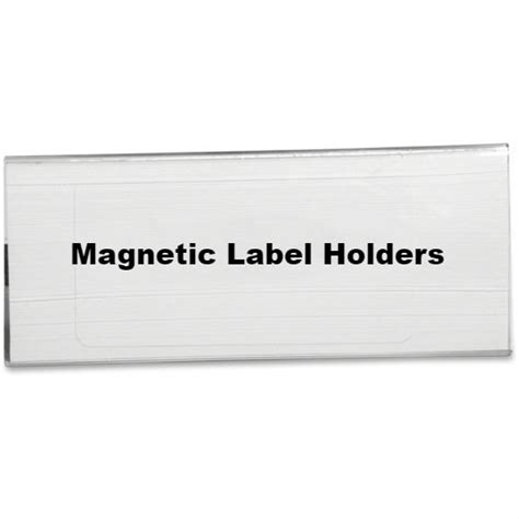 Magnetic Label Holder
