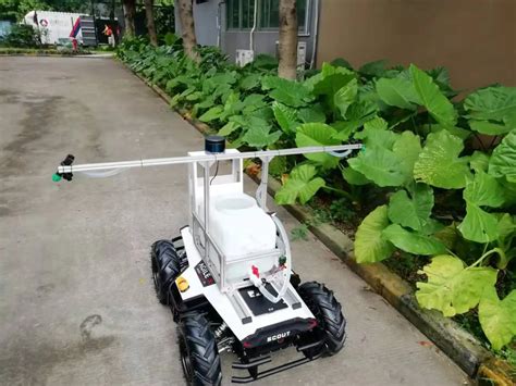 Outdoor Robot Unmanned Vehicle Chassis Loading Parts Can Water Plants