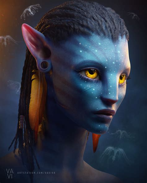 Artstation Avatar Neytiris Fanart