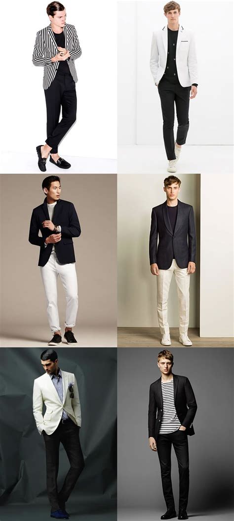 7 Ways To Wear Monochrome Party Outfit Men Blazers For Men Casual