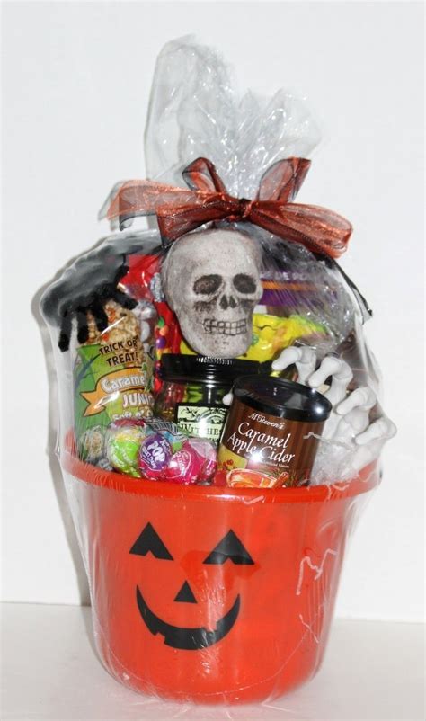 Spooky Halloween Basket For A College Student Bravo Baskets