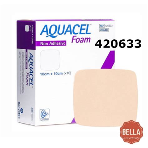 Convatec Aquacel Foam Non Adhesive Dressing 10cm X 10cm 420633 With