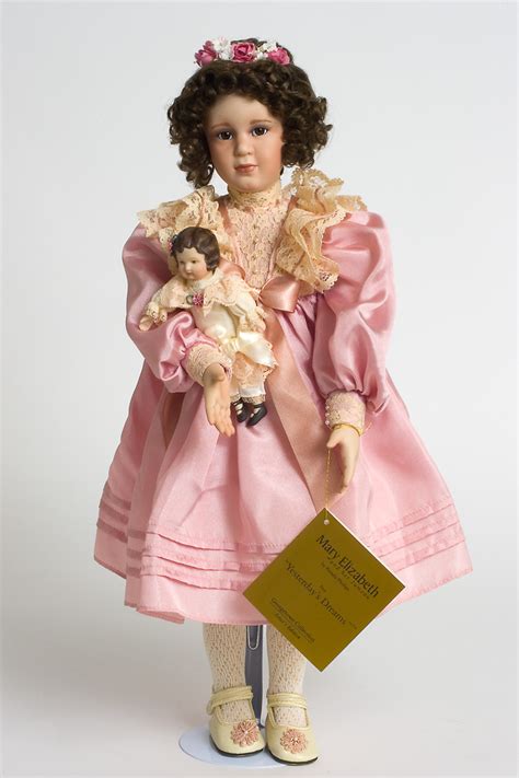 Mary Elizabeth Porcelain Soft Body Collectible Doll