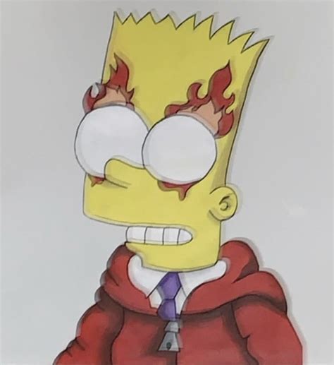 Bart Painting🥵 In 2021 Bart Simpson Art Simpsons Art Simpsons Drawings